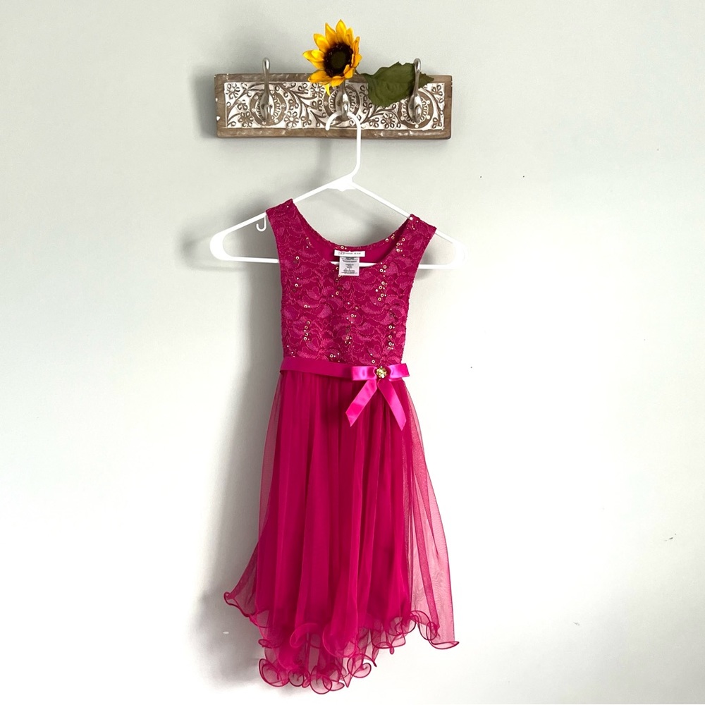 Bonnie Jean Pink Sleeveless Dress